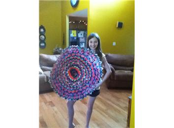 Largest Duct Tape Flower