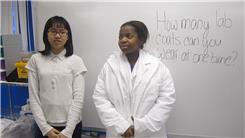 Most Lab Coats Worn At Once