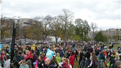 Largest Puppet March