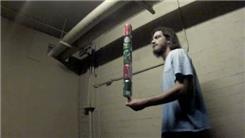 Longest Time Balancing Five Cans On Left Thumb
