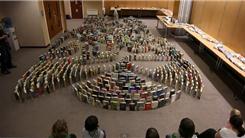 Longest Book Domino Chain