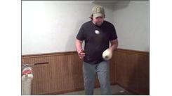 Most Consecutive Golf Ball Bounces Using A Bowling Pin As A Paddle