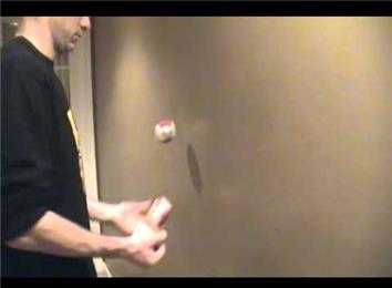 Most Catches Juggling Three Balls Off Of A Wall In One Minute