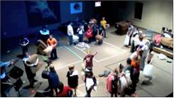 Largest Thanksgiving-Themed Pillow Fight