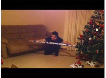 Longest Suspended Red Bull Can Chain