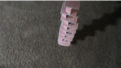Tallest Stack Of Playing Cards Balanced On A Single Card