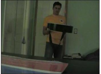 Most Consecutive Table Tennis Ball Bounces Using Acoustic Guitar As A Paddle Using One Hand