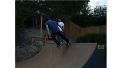 Most Skateboard Tail Taps On A Single Halfpipe Turn