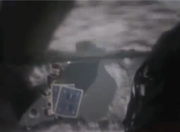 Most Cards Stacked On A Moving Snowboard