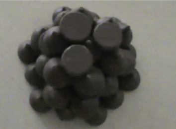 Largest Hershey\'s Kisses Pyramid