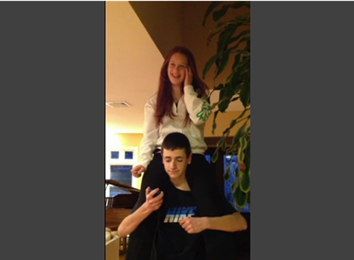Longest Phone Call With One\'s Dad While Sitting On Someone\'s Shoulders
