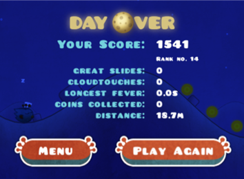 Lowest Score On Tiny Wings