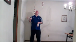 Most Catches With Four Clubs Juggled In A Single Spin Pattern In 30 Seconds