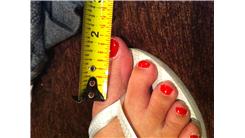 Deepest Toe Cameltoe (Female)