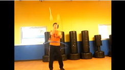 Youngest Person To Juggle Three Clubs While Hula Hooping