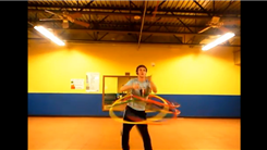 Youngest Person To Spin 10 Hula Hoops While Juggling