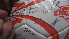 Most Unique Signatures On A Soccer Ball