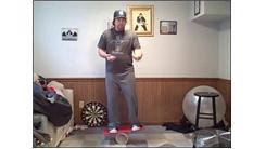 Most Charlier Card Cuts While Juggling Two Balls And Standing On A Rola Bola In 30 Seconds