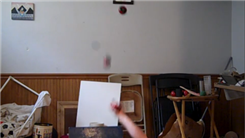 Most Flashes Of Three Balls In One Hand While Lying Down