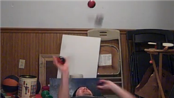 Most Consecutive Catches Juggling Five Balls While Lying Down