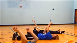 Most People Juggling While Lying Down