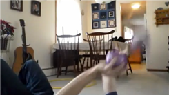 Youngest Person To Juggle Three Two-Pound Balls While Lying On Back