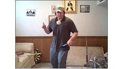 Most Consecutive Baseball Bounces On Alternate Sides Of A Rubber Mallet While Spinning A Toothbrush On One Finger
