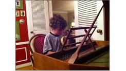 Most Times Playing "Mary Had A Little Lamb" On A Harpsichord With One Hand While Eating A Banana  In One Minute