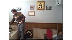 Most Consecutive Golf Ball Bounces On A Rubber Mallet While Balancing A Street Hockey Puck Upright On A Street Hockey Stick