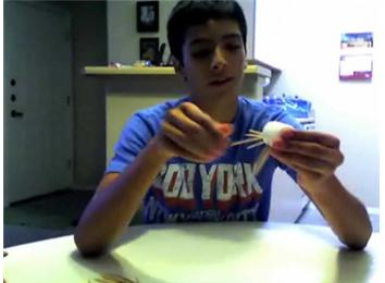 Most Toothpicks Stuck In A Marshmallow In 15 Seconds