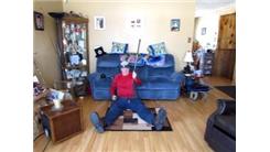 Longest Time To Balance A Sword On A Golf Club On The Chin While Sitting