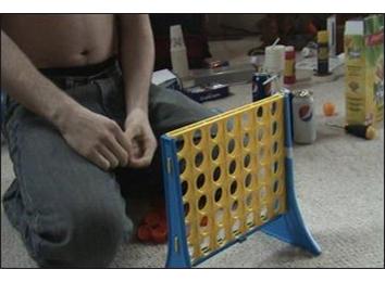 Fastest Tandem Connect Four Checkerboard
