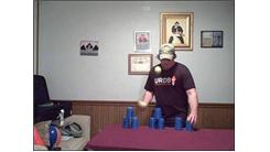 Most One-Handed 3-3-3 Speed Stacking Sets Performed While Juggling Two Tennis Balls In The Other Hand In One Minute