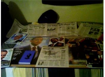Most Items In A Barack Obama Shrine