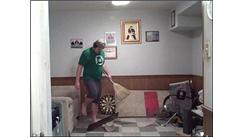 Most Consecutive Golf Ball Bounces On A Broom While Standing On A Rola Bola
