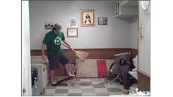 Most Consecutive Baseball Bounces On A Broom While On A Rola Bola