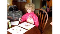 Fastest Time For A 4-Year Old To Paint A Rainbow