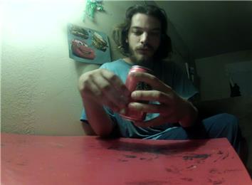 Fastest Time To Open A Soda Can And Balance It On Edge