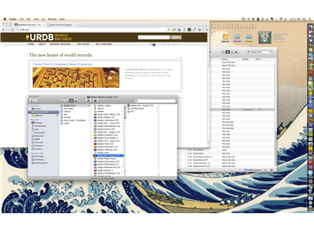 Most Programs On A Mac OS X Dock