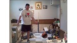 Most Passes Of A Basketball Through One's Legs While On A Rola Bola