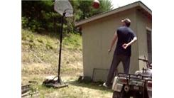 Most Behind-The-Back Shots While Standing On The Running Boards Of A Four-Wheeler In One Minute