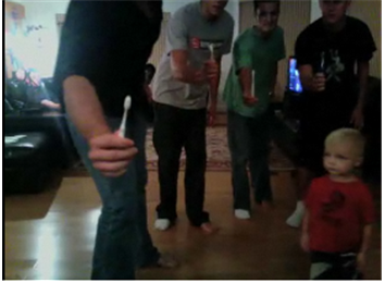 Tallest Tower Of Humans Wearing One Sock Each And Brushing Teeth While Listening To 