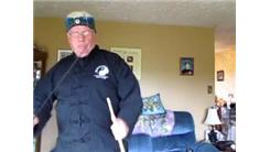 Longest Time To Balance A Sword On A Pool Cue On Head