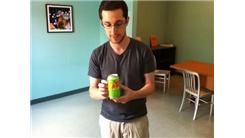 Most Consecutive Cossak Dance Kicks While Facing A Can Of Sun Drop Soda