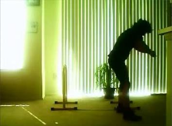 Most 180-Degree Deep Squats And Two-Feet Jumps In Three Minutes