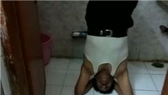 Longest Headstand In A Shower