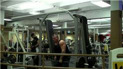 Most Left-Handed 225-Pound Upright Rows