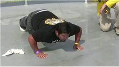 Most Consecutive Push-Ups In A Shower