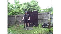 Longest Time To Balance A Sword On The Flat Edge Of A Knife While On A Rola Bola