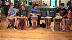 Longest Drum Circle By Young Adult Cancer Survivors
